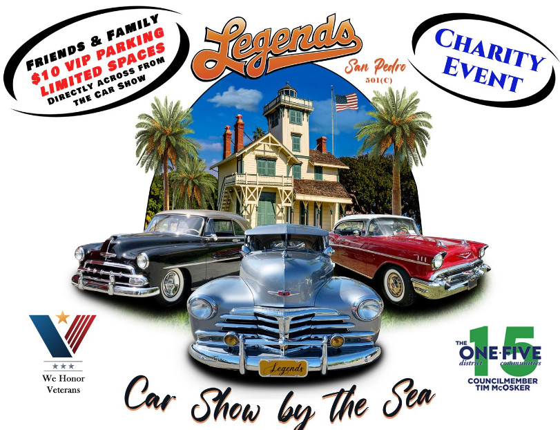 Legends Car Show at Point Fermin Park