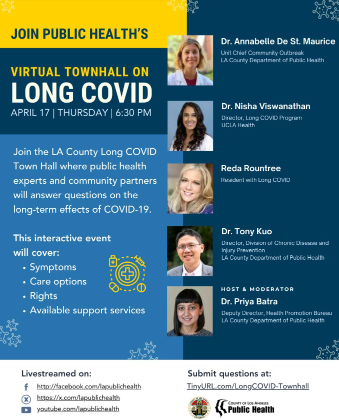 Virtual Townhall on Long Covid